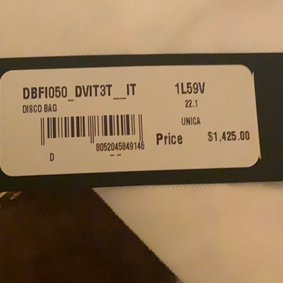 Versace Disco Crossbody Bag *NWT - Picture 5 of 5